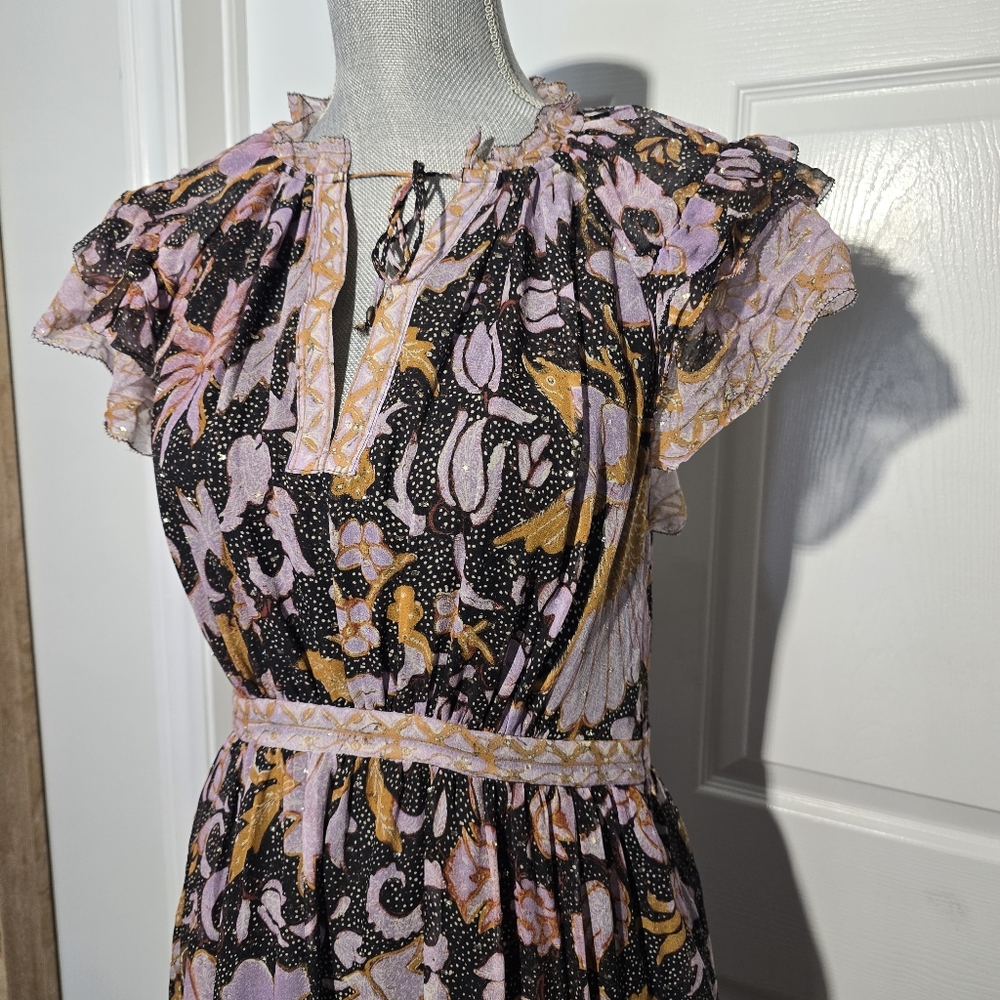 ULLA JOHNSON celestia Silk Dress - Picture 3 of 6